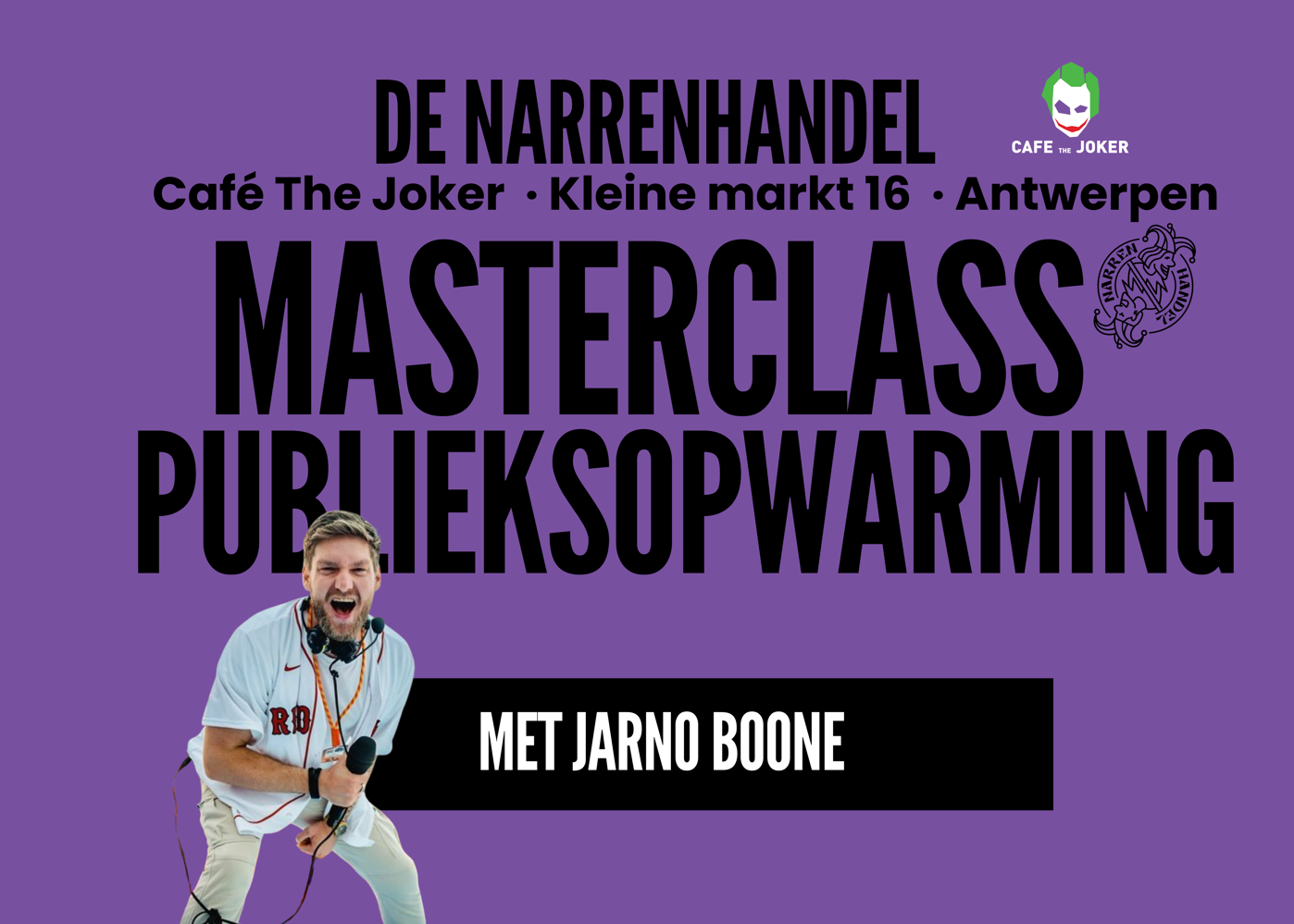 Masterclass · Publieksopwarming (Antwerpen)