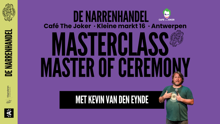 Masterclass · Master of Ceremony (Antwerpen)