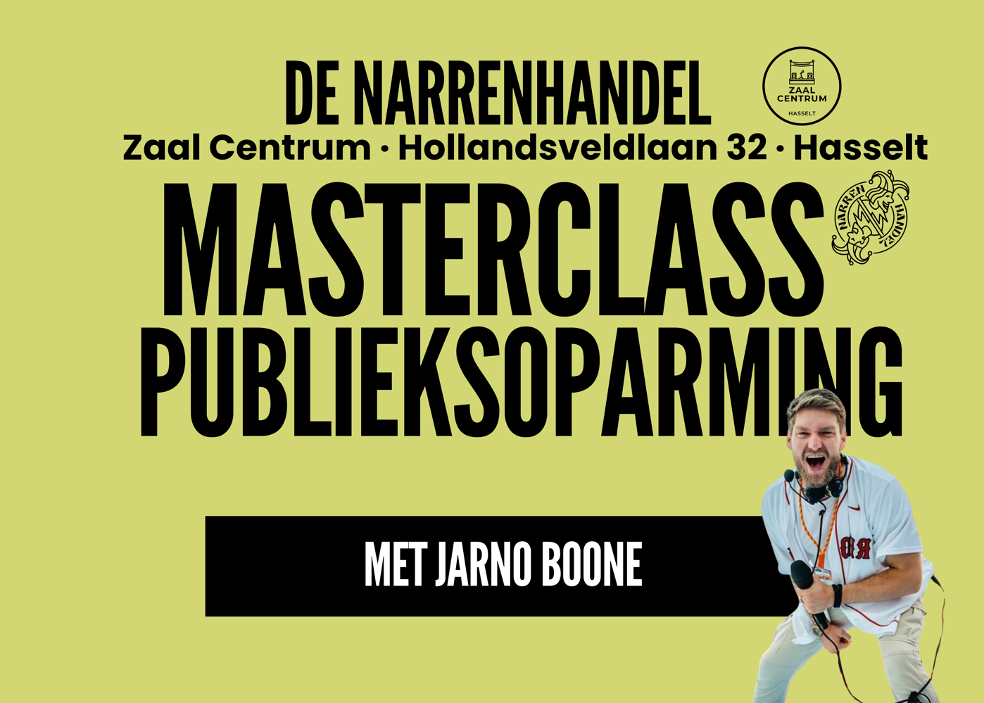 Masterclass · Publieksopwarming (Hasselt)