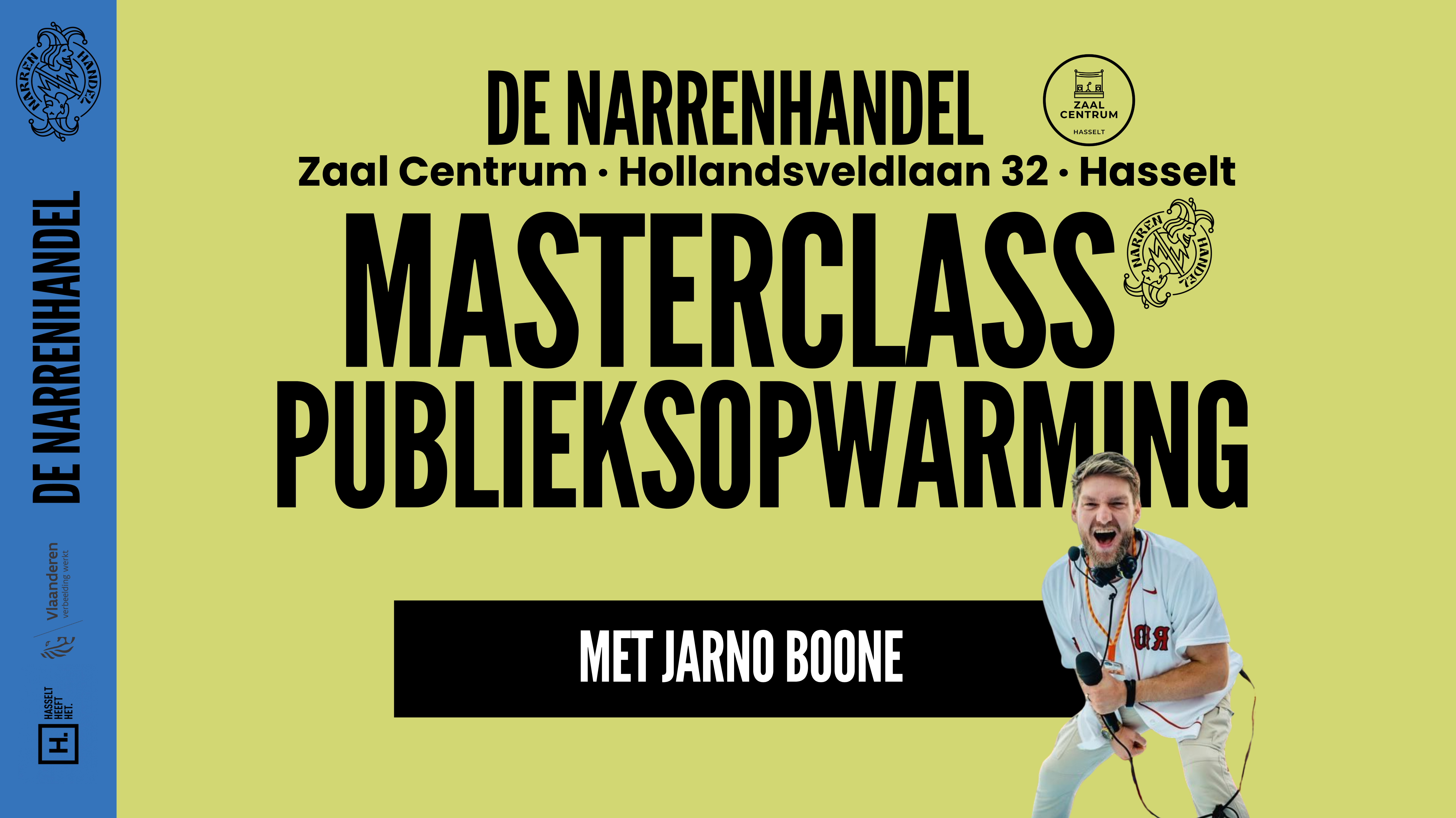 Masterclass · Publieksopwarming (Hasselt)