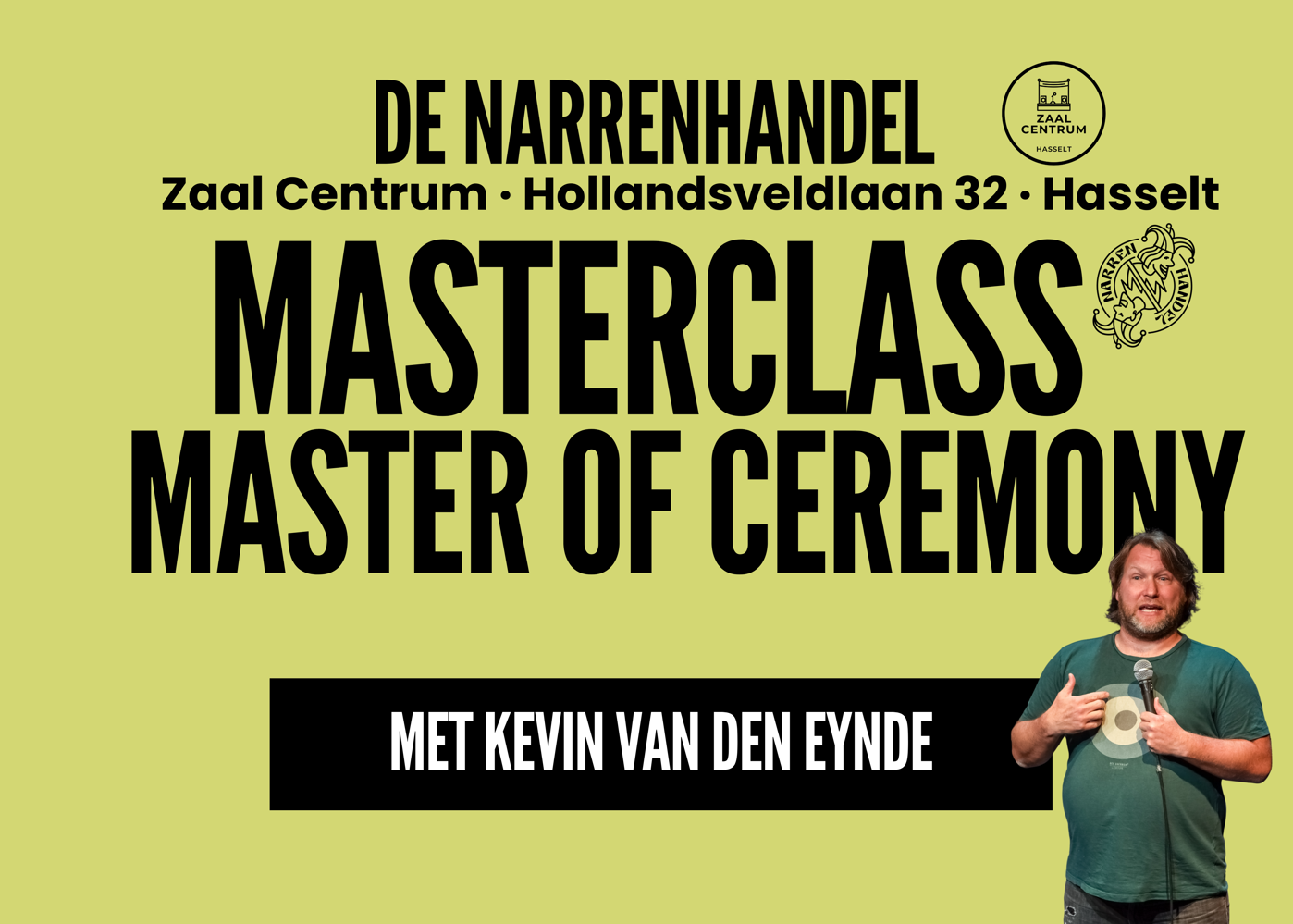 Masterclass · Master of Ceremony (Hasselt)