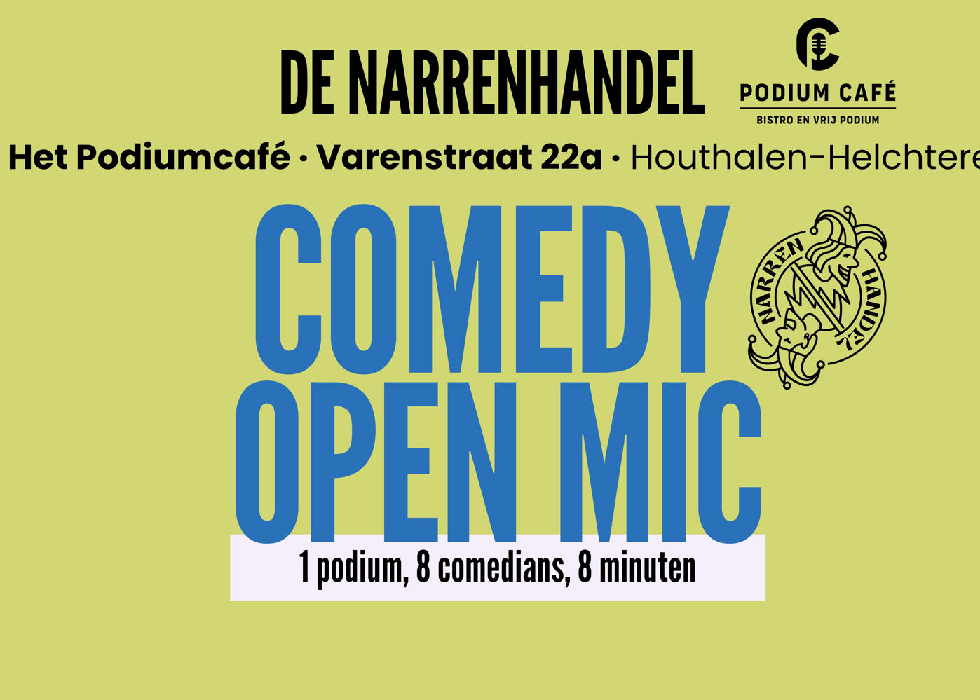 Podiumcafe · 20 nov