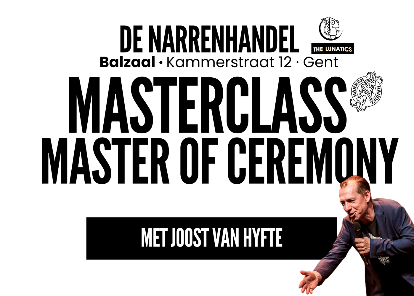 Masterclass · Master of Ceremony (Gent)
